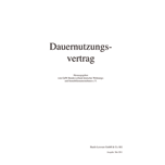 Dauernutzungsvertrag