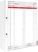 Kontenblätter DIN A4 Einzelblatt, 250 Stück/Paket