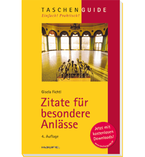 Zitate für besondere Anlässe
