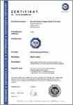 Zertifikat TÜV MS Standard - Handhabung, Qualität und Informationsgehalt