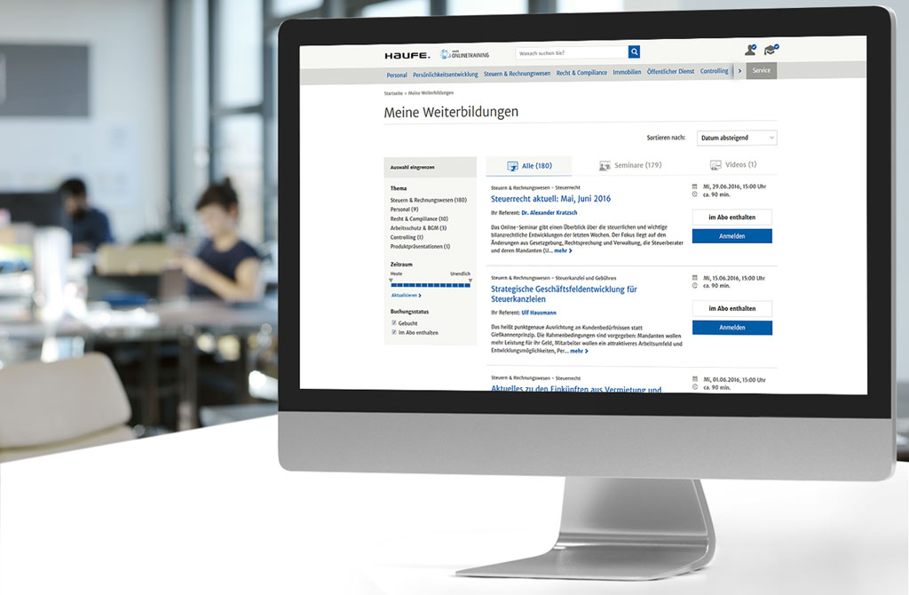 Haufe Finance Office Premium: Die Informations- und Weiterbildungssoftware für das Finanz- und Rechnungswesen