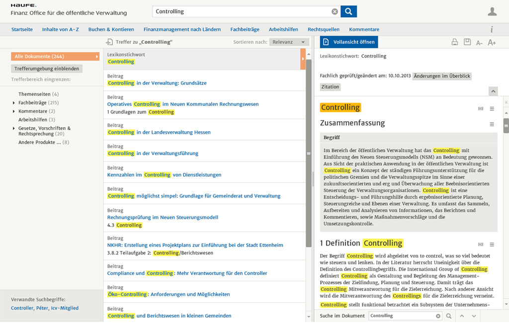 Haufe Finanz Office für die öffentliche Verwaltung: Die Komplettlösung für das gesamte Finanzwesen inklusive Online-Seminare