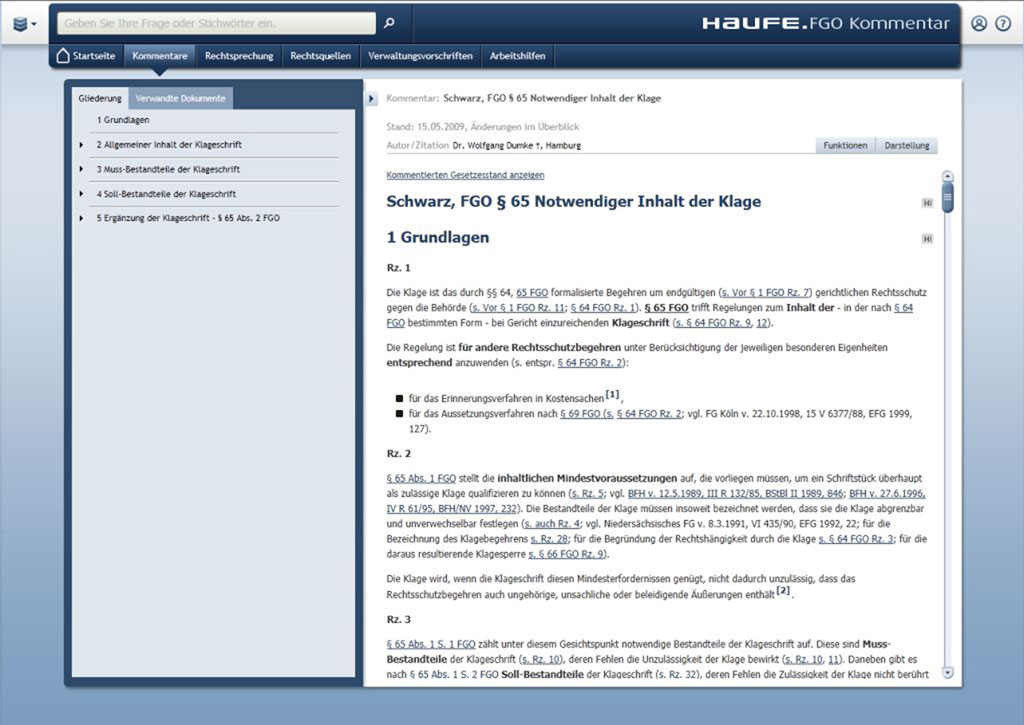 Kommentar zur Finanzgerichtsordnung (FGO): Vermeiden Sie unnötige Verfahrenskosten und Haftungsfolgen