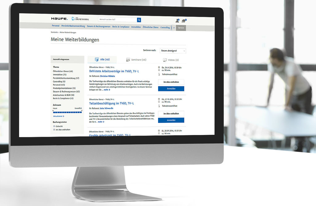 Haufe TVöD Office Professional für die Verwaltung: Die Komplett-Lösung inklusive 10 Online-Seminaren: Tarifrecht, Arbeitsrecht, SGB