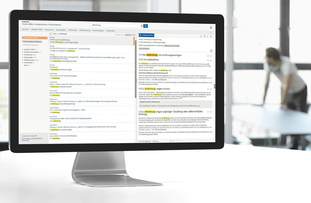 Haufe TVöD Office Professional für Krankenhäuser: Die Komplettlösung inkl. 10 Online-Seminare: Tarifrecht, Arbeitsrecht, SGB