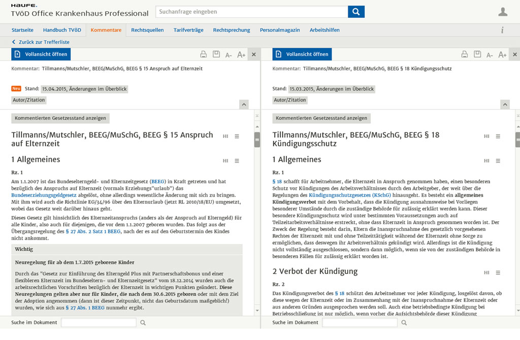 Haufe TVöD Office Professional für Krankenhäuser: Die Komplettlösung inkl. 10 Online-Seminare: Tarifrecht, Arbeitsrecht, SGB