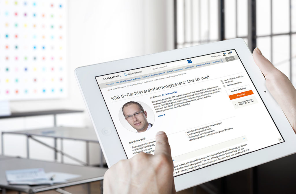 Haufe SGB Office Professional: Der elektronische Gesamtkommentar zum Sozialgesetzbuch mit praktischen Arbeitshilfen und Online-Weiterbildung
