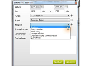 Arbeitszeiten erfassen