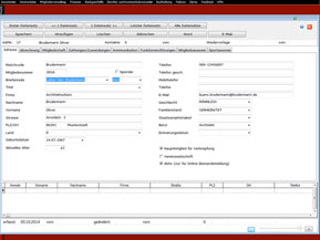 Verbessertes Beitragsmanagement