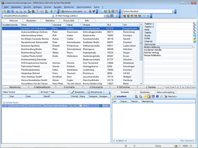 Komfortables  Adressmanagement