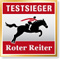 Testsieger roter Reiter Testsieger roter Reiter