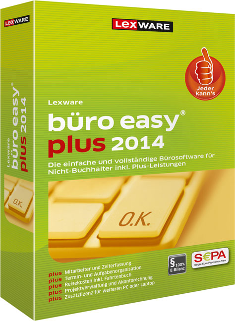 Lexware büro easy plus - Buchhaltung leicht gemacht