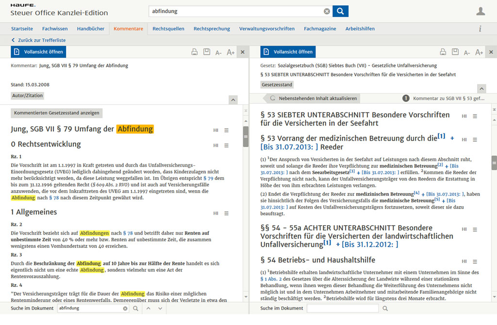Haufe Steuer Office Kanzlei-Edition - Die Datenbank mit...