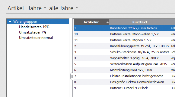 Lager und Einkauf perfekt organisieren
