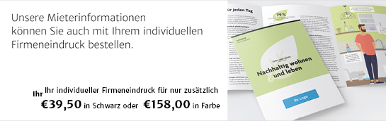 Mietfaltblätter personalisieren
