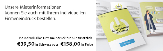 Mietfaltblätter personalisieren