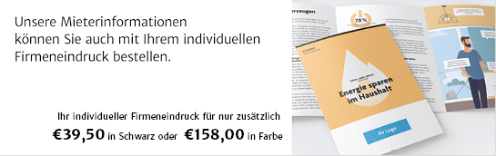 Mietfaltblätter personalisieren