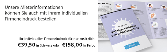 Mietfaltblätter personalisieren